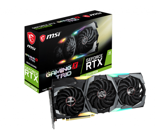 MSI Geforce RTX 2080 SUPER GAMING X TRIO 8GB GDDR6 - 506990 - zdjęcie 2